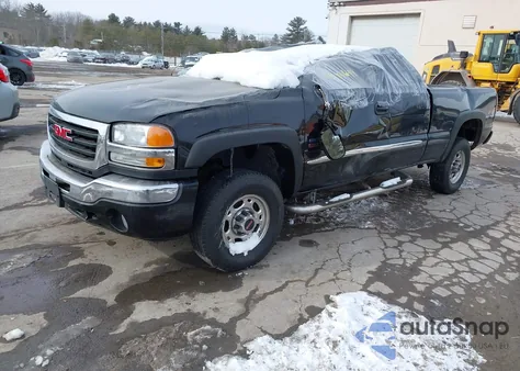2007 GMC Sierra 2500Hd Classic Slt из США, поврежденный, VIN 1GTHK29D17E184070